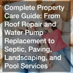 Complete Property Care Guide  From Roof Repair and Water Pump Replacement to Septic, Paving, Landscaping, and Pool Services
